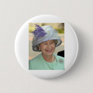 Bóton Redondo 5.08cm HM Queen Elizabeth II Platinum Jubilee