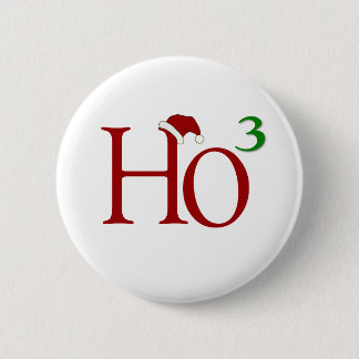Bóton Redondo 5.08cm Ho Ho Ho