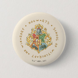 Bóton Redondo 5.08cm HOGWARTS™ School of Witchcraft and Wizardry