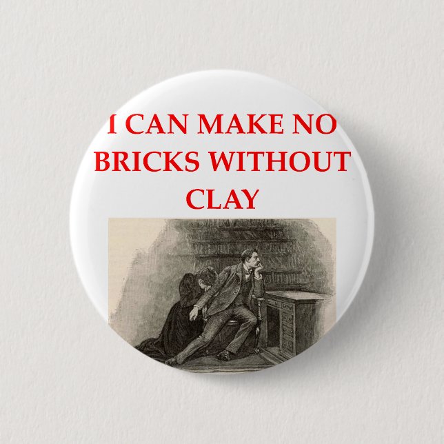 Bóton Redondo 5.08cm holmes do sherlock (Frente)