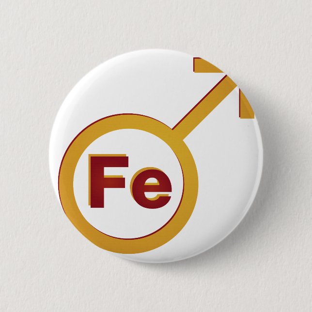 Bóton Redondo 5.08cm Homem do ferro (Frente)