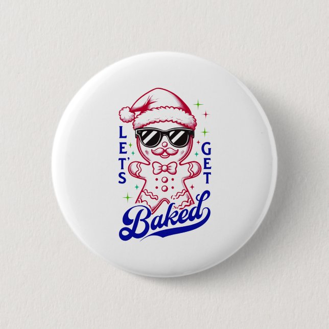 Bóton Redondo 5.08cm Homem Engraçado De Gingerpão - Vamos Que Se Enrola (Frente)