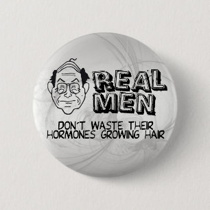 Bóton Redondo 5.08cm Homens reais