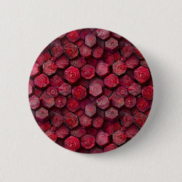 Bóton Redondo 5.08cm Honeycomb Beetroots