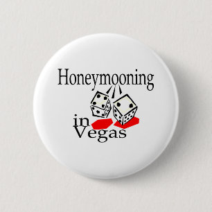 Bóton Redondo 5.08cm Honeymooning em Vegas