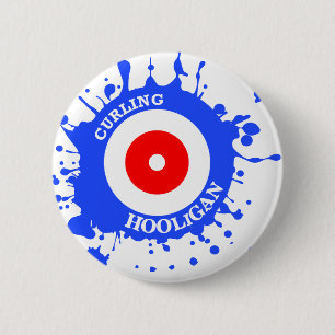 Bóton Redondo 5.08cm Hooligan de ondulação