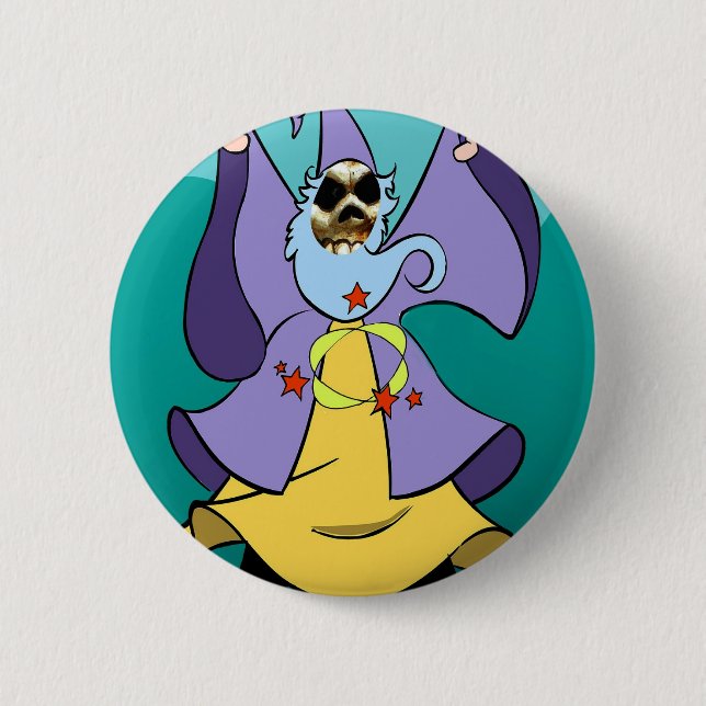 Bóton Redondo 5.08cm Hora da festa_ (Frente)