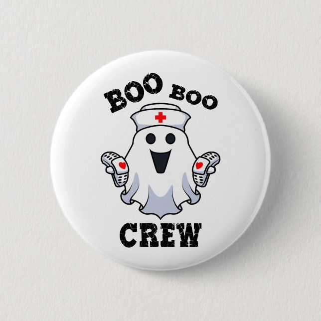 Bóton Redondo 5.08cm Hospital Ghost Médico (Frente)