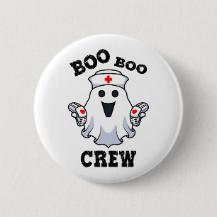 Bóton Redondo 5.08cm Hospital Ghost Médico