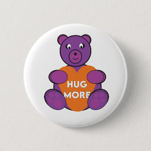 Bóton Redondo 5.08cm Hug Mais Ursinho
