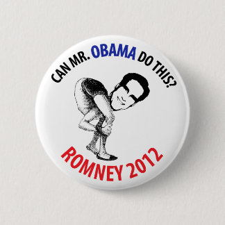 Bóton Redondo 5.08cm Humor de Romney 2012