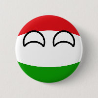 Hungria Geeky de tensão engraçada Countryball