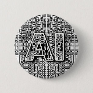 Bóton Redondo 5.08cm IA Chip Art