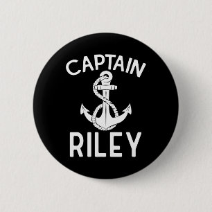 Bóton Redondo 5.08cm Iate de velejar Capitão Riley Barco Navio