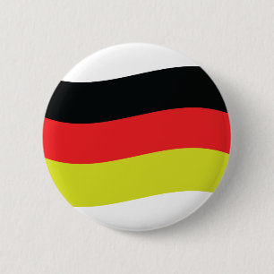 Bóton Redondo 5.08cm ícone alemão da bandeira