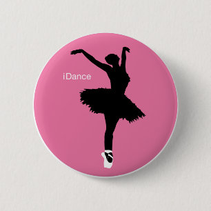 Bóton Redondo 5.08cm iDance (rosa)