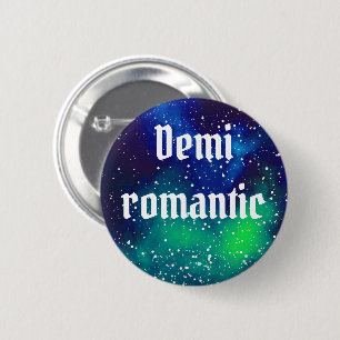 Bóton Redondo 5.08cm Identidade customizável da galáxia de Demiromant