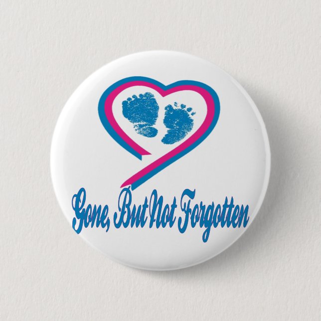 Bóton Redondo 5.08cm Ido mas não esquecido (Frente)