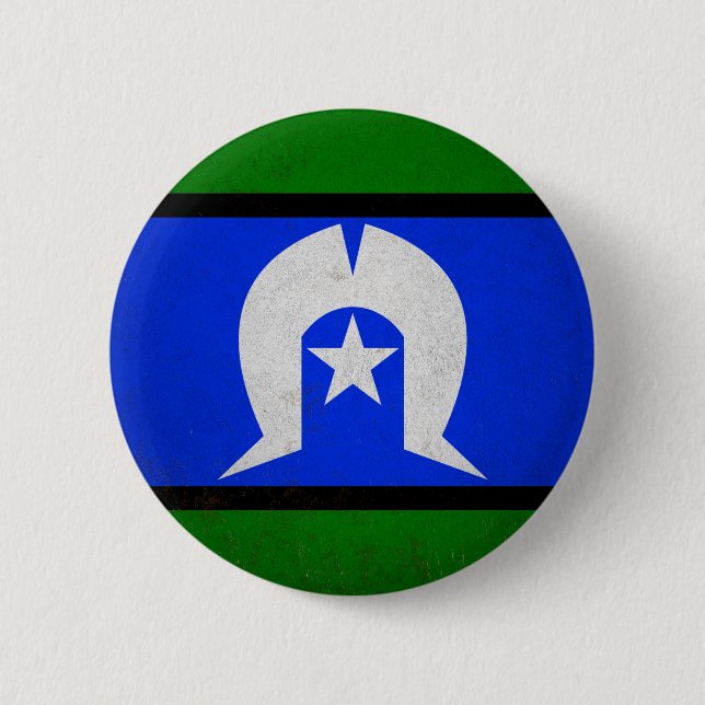 Bóton Redondo 5.08cm Ilhas Torres Strait (Frente)