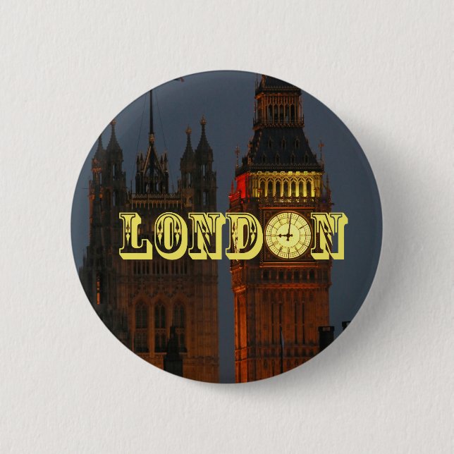 Bóton Redondo 5.08cm Imagem do BIG Ben London Pro (Frente)