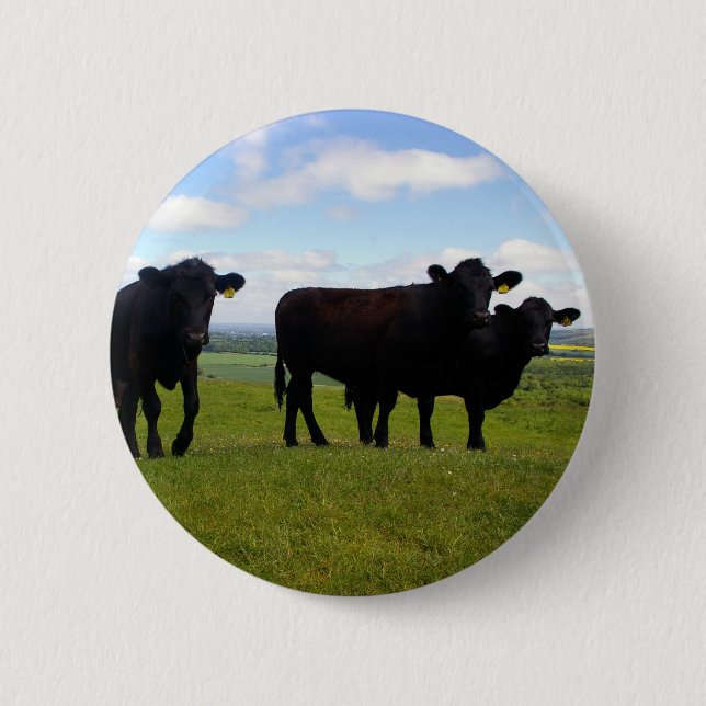 Bóton Redondo 5.08cm Impaciência (Frente)