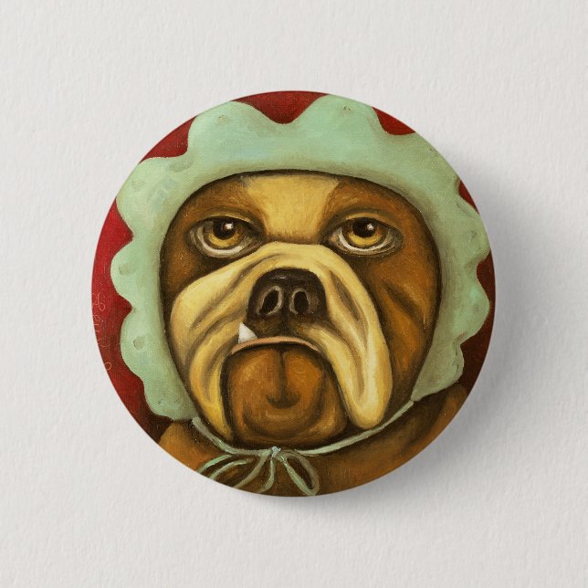 Bóton Redondo 5.08cm Impacto do bebê (Frente)