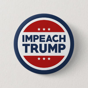 Bóton Redondo 5.08cm Impeach Trump