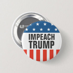 Bóton Redondo 5.08cm Impeach Trump
