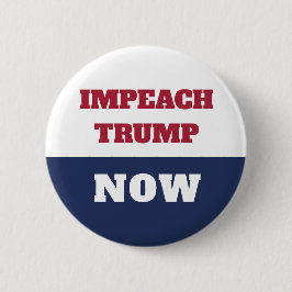 Bóton Redondo 5.08cm Impeachment Agora Anti-Trumpismo