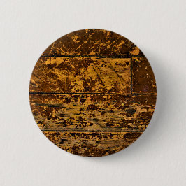 Bóton Redondo 5.08cm Impressão antigo do painel de madeira Vestida