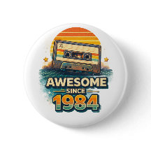 Incrível Desde 1984 Fita Cassete Retro Vintage Ano
