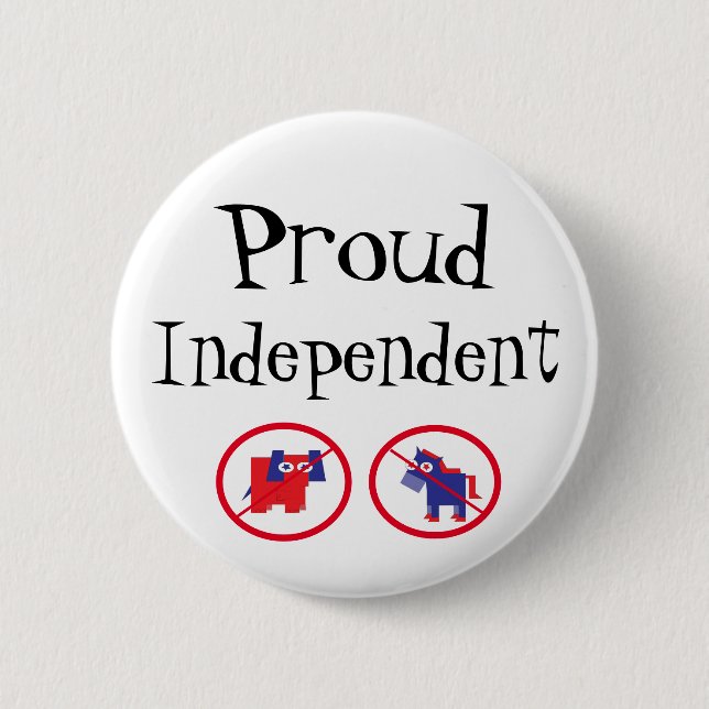 Bóton Redondo 5.08cm Independente Orgulhoso (Frente)