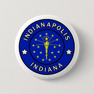 Bóton Redondo 5.08cm Indianapolis Indiana