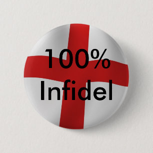 Bóton Redondo 5.08cm Infiel 100% de Inglaterra