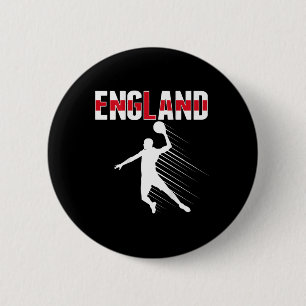 Bóton Redondo 5.08cm Inglaterra Sketll Fans Jersey Ortod English Sport