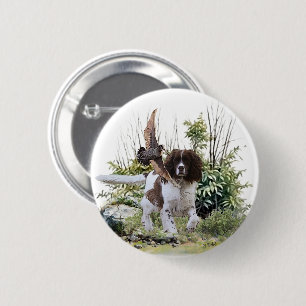 Bóton Redondo 5.08cm Inglês Springer Spaniel