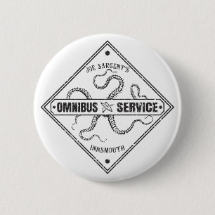 Bóton Redondo 5.08cm Innsmouth Bus Service Joe Sargent