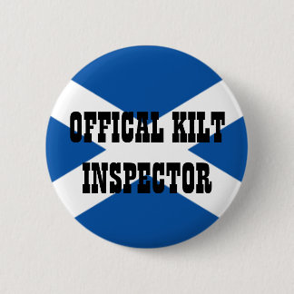 Bóton Redondo 5.08cm Inspector oficial do Kilt