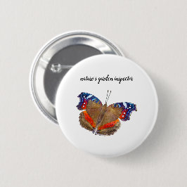 Bóton Redondo 5.08cm Inspetor de jardins da natureza