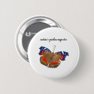 Bóton Redondo 5.08cm Inspetor de jardins da natureza