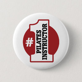 Bóton Redondo 5.08cm Instrutor de Pilates do número 1