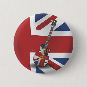 Bóton Redondo 5.08cm Invasão Britânica