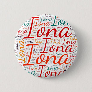 Bóton Redondo 5.08cm Iona