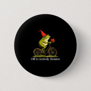 Bóton Redondo 5.08cm Ir ativamente monitorar professor de ciclismo de s