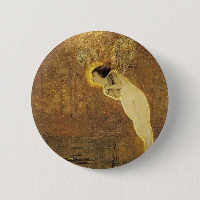 Bóton Redondo 5.08cm Íris, espírito do arco-íris (Frente)