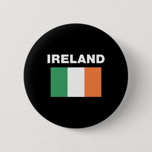 Bóton Redondo 5.08cm Irlanda Flag Heritage