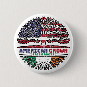 Bóton Redondo 5.08cm Irlanda Irlanda Irlanda EUA EUA EUA EUA Estados Un
