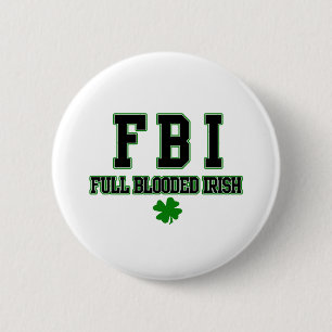 Bóton Redondo 5.08cm Irlandês completo irlandês do FBI Blooded