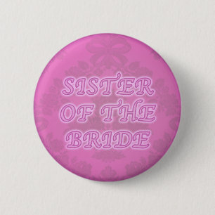Bóton Redondo 5.08cm Irmã do botão da noiva