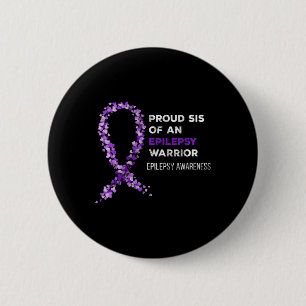 Bóton Redondo 5.08cm Irmã Orgulhosa De Um Guerreiro Contra a Epilepsia 